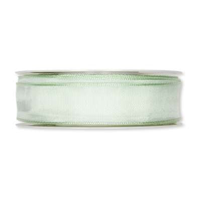 Feuillazur Rungis Contenants Ruban taft armé Blanc 25 mm x 25 m