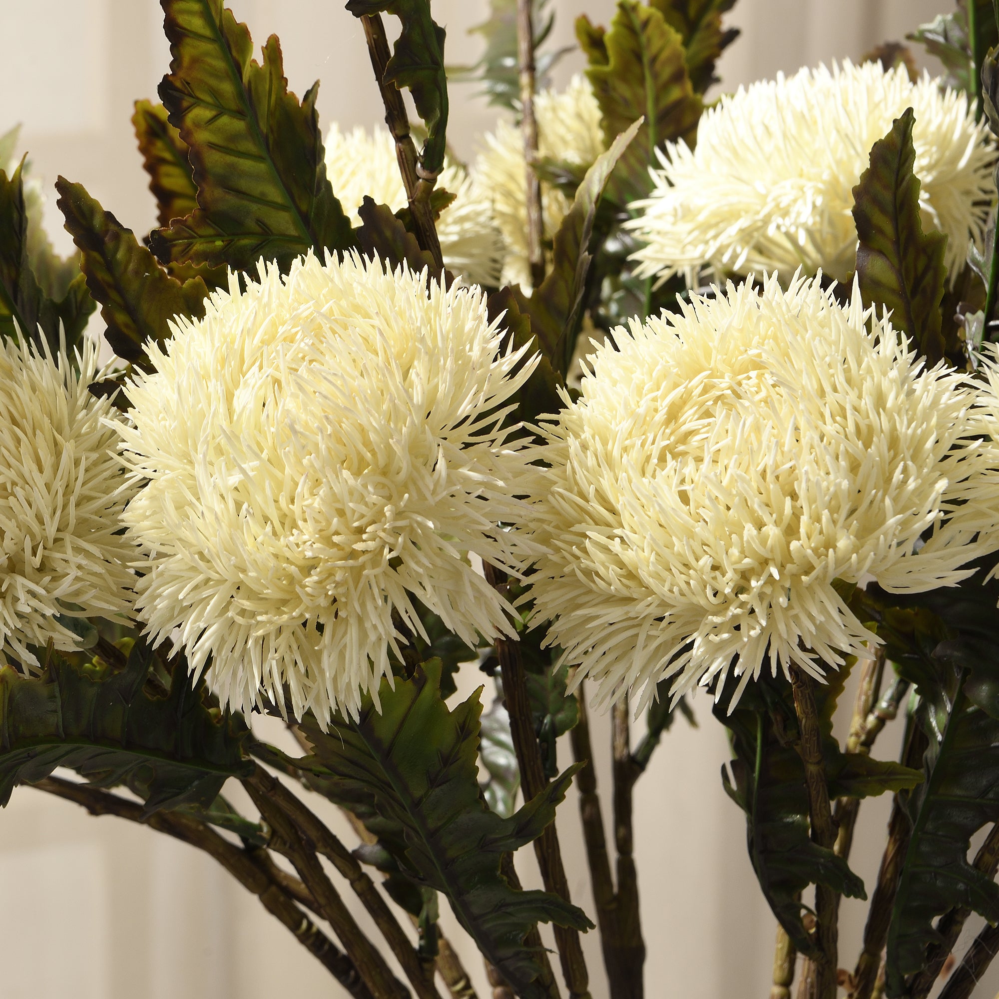 Sia Home Chardon tige fleur artificielle blanc 78 cm