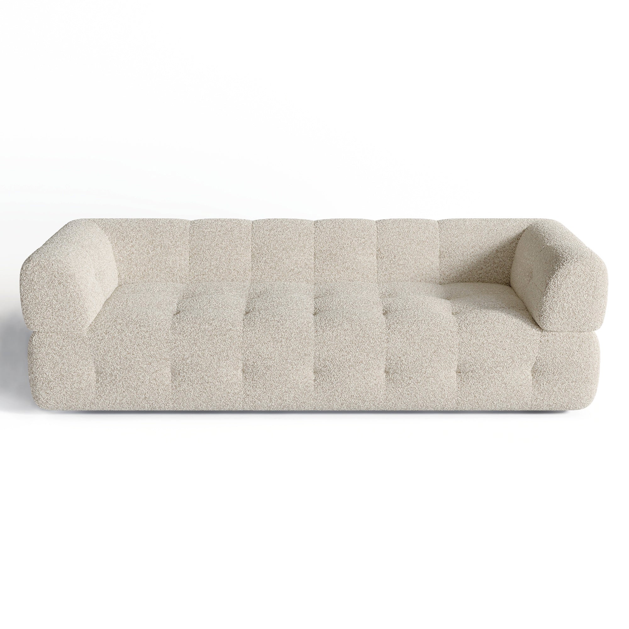 Sia Home Charlie Canapé droit crème 230 cm