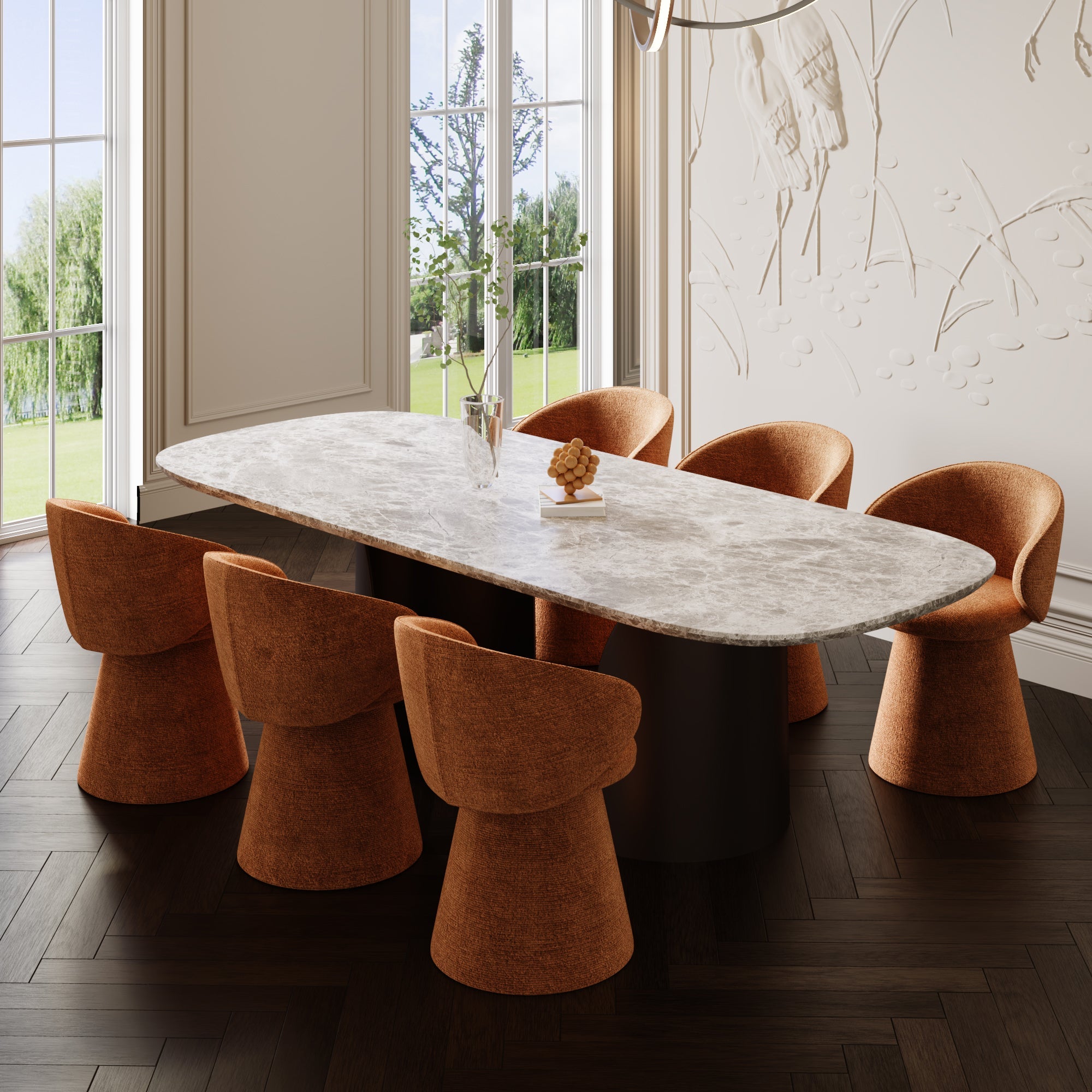 Sia Home Flare fauteuil enveloppant taupe