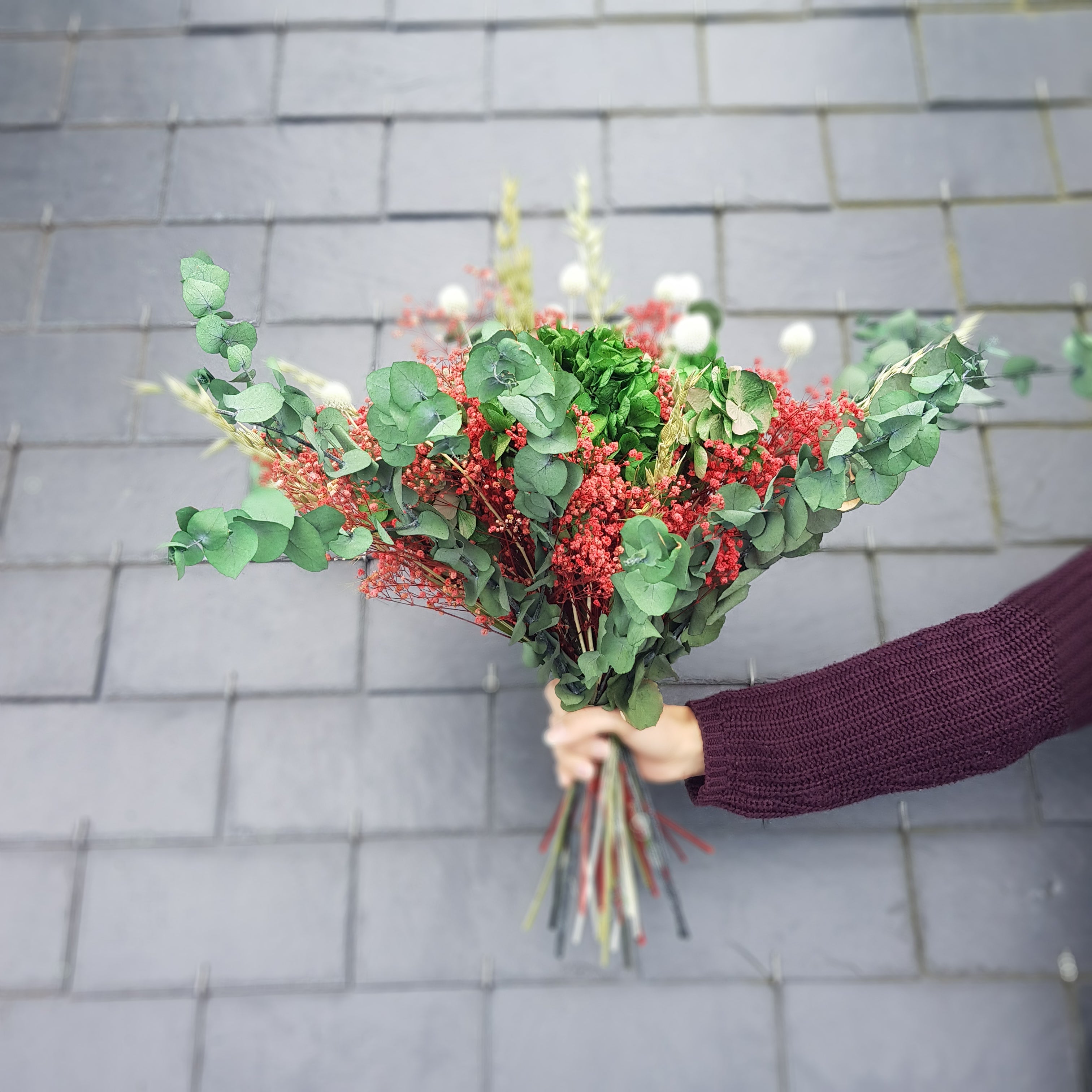 Ateliers Ouchamp Bouquets Rue Stephenson bouquet stabilisé taille M
