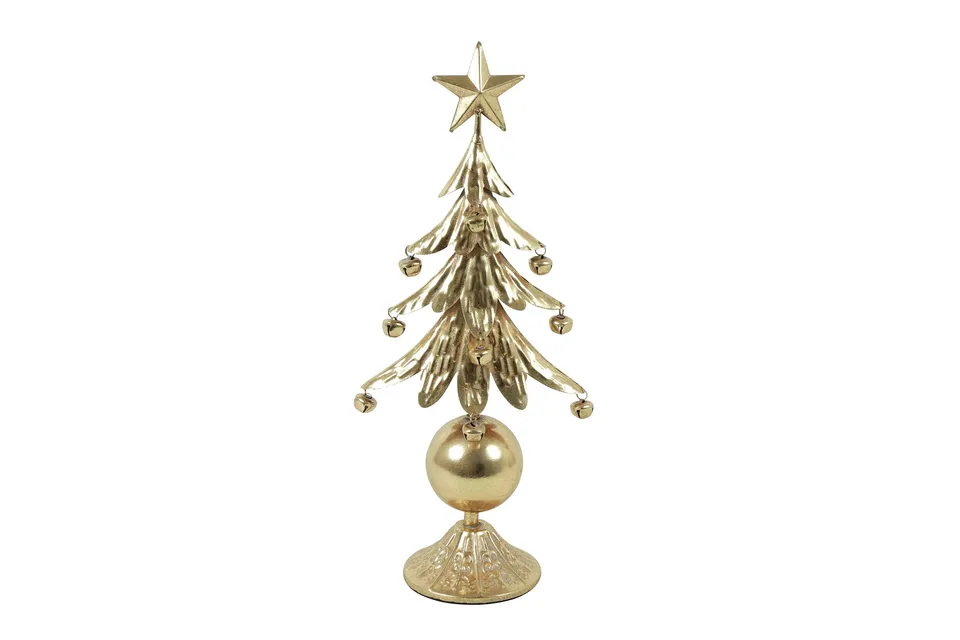 Feuillazur Rungis Saison Sapin Or Safir 46cm déco Noël