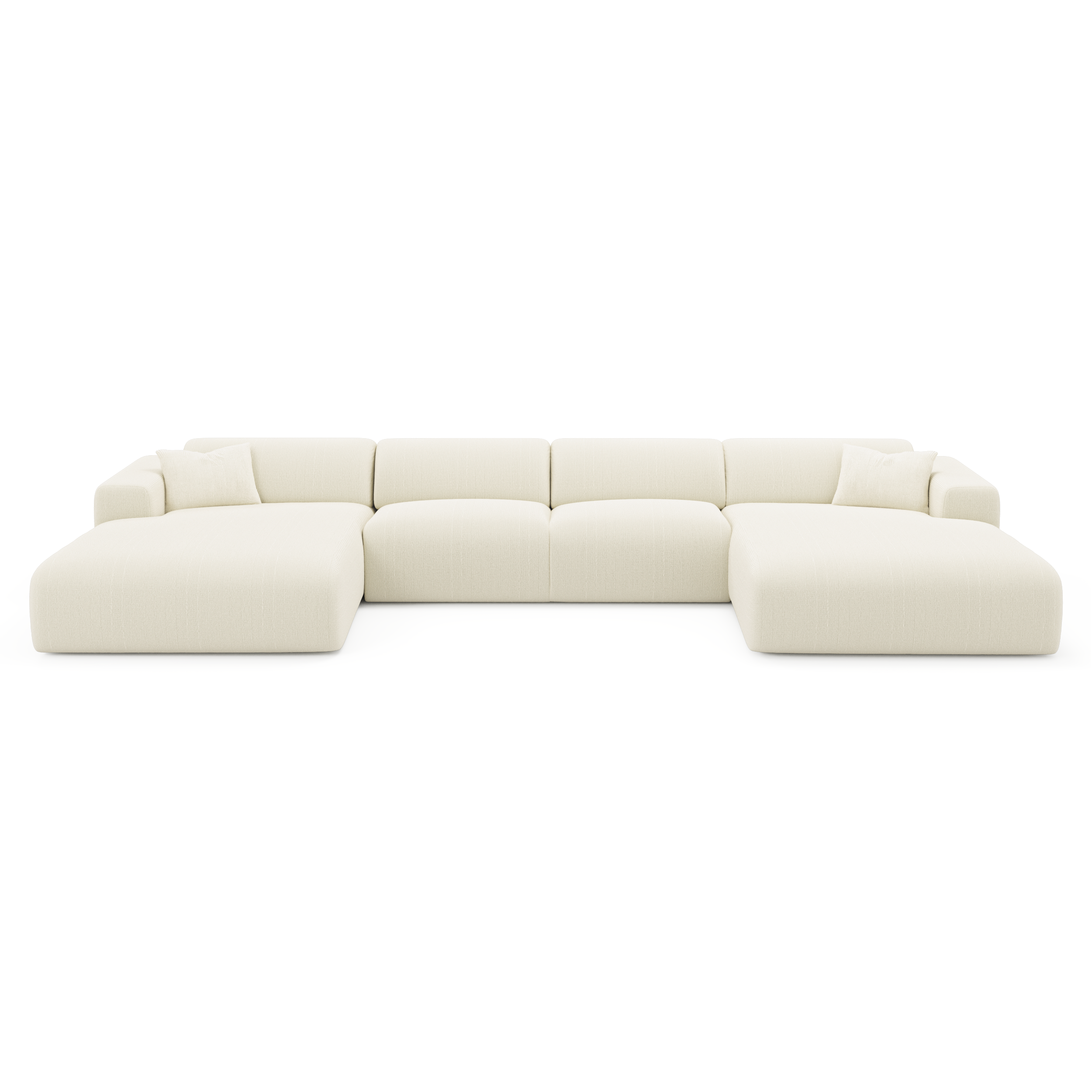 Sia Home Myra canapé symétrique crème beige 356 cm