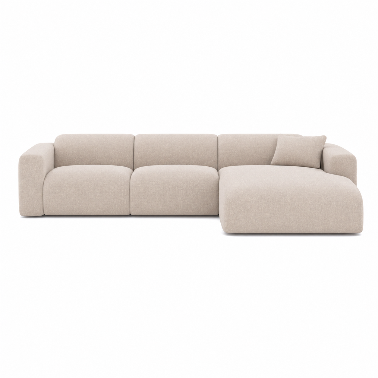 Sia Home Myra canapé d'angle droit beige