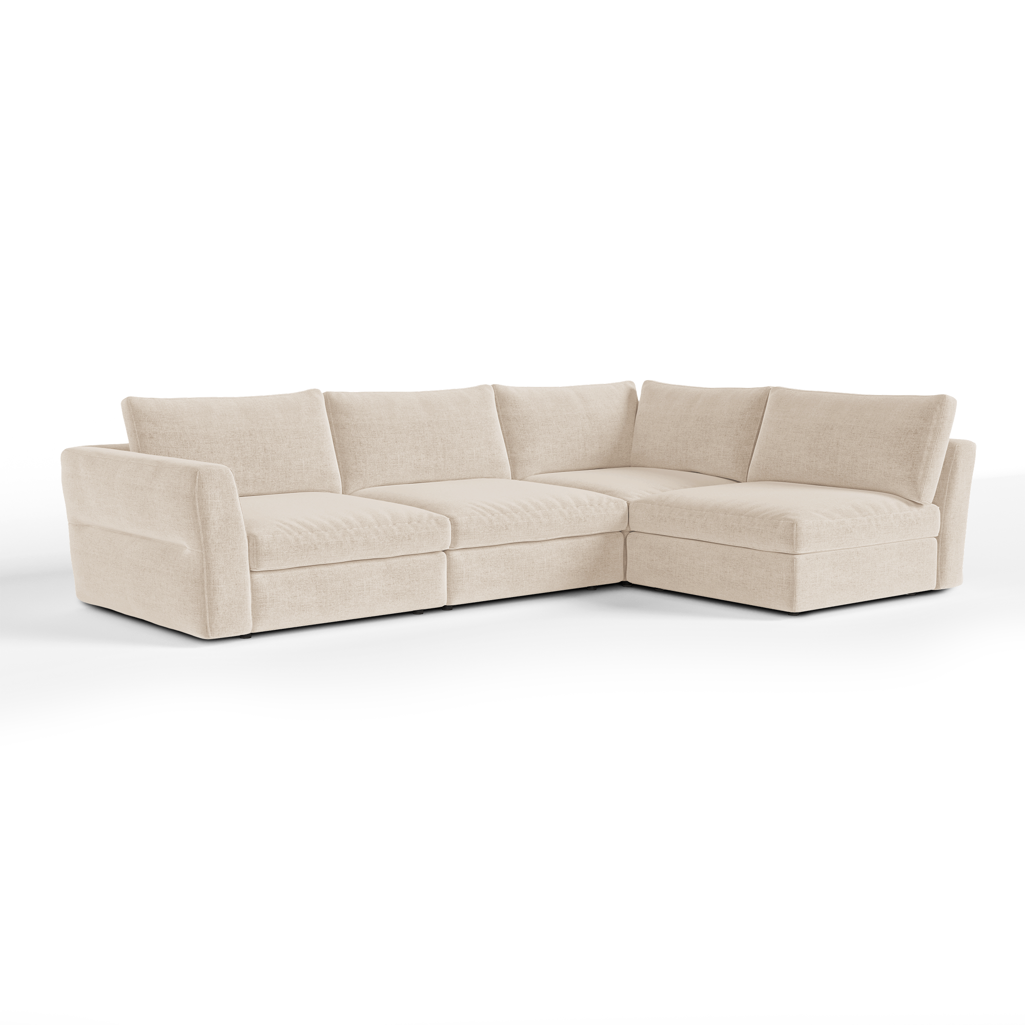 Sia Home Nest canapé angle droit modulable 5-6 places