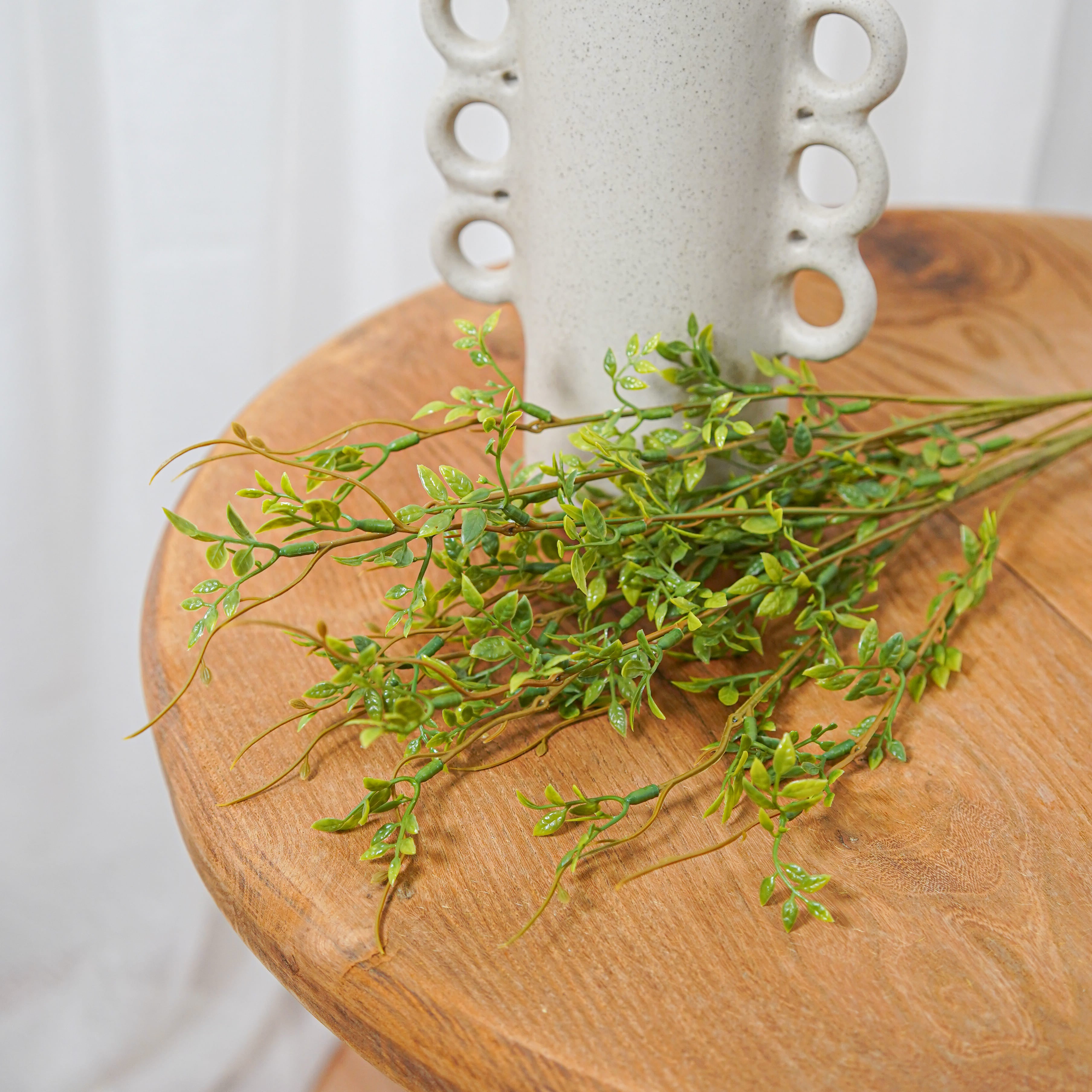 Flowrette Saule artificiel vert tige x1 toucher naturel