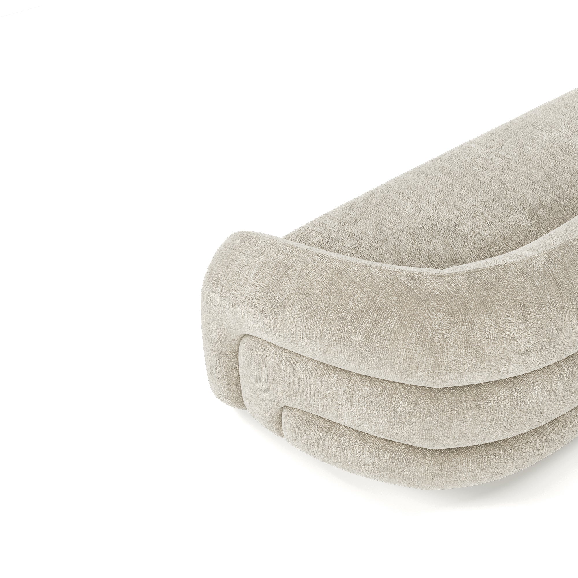 Sia Home Victoria canapé droit beige confort quotidien
