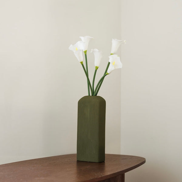 Flowrette White Aroma bougie blanche fleur
