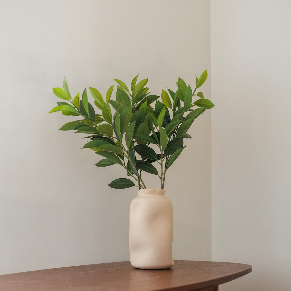 Flowrette Ruscus artificiel vert tige x1 toucher naturel
