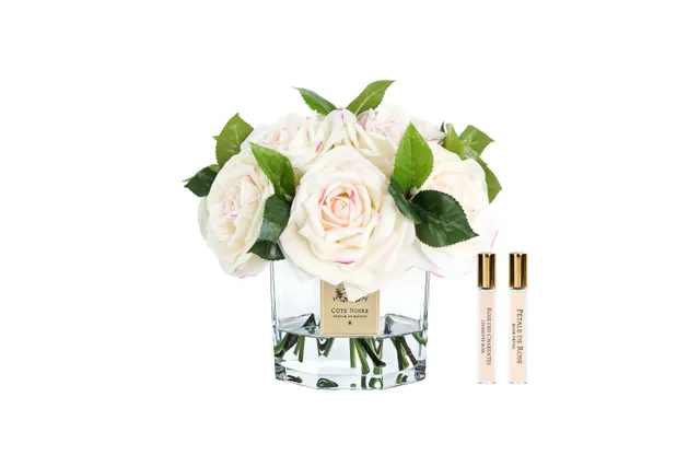 Côte Noire Perfumed Flowers CTB02 bouquet parfumé rose blush