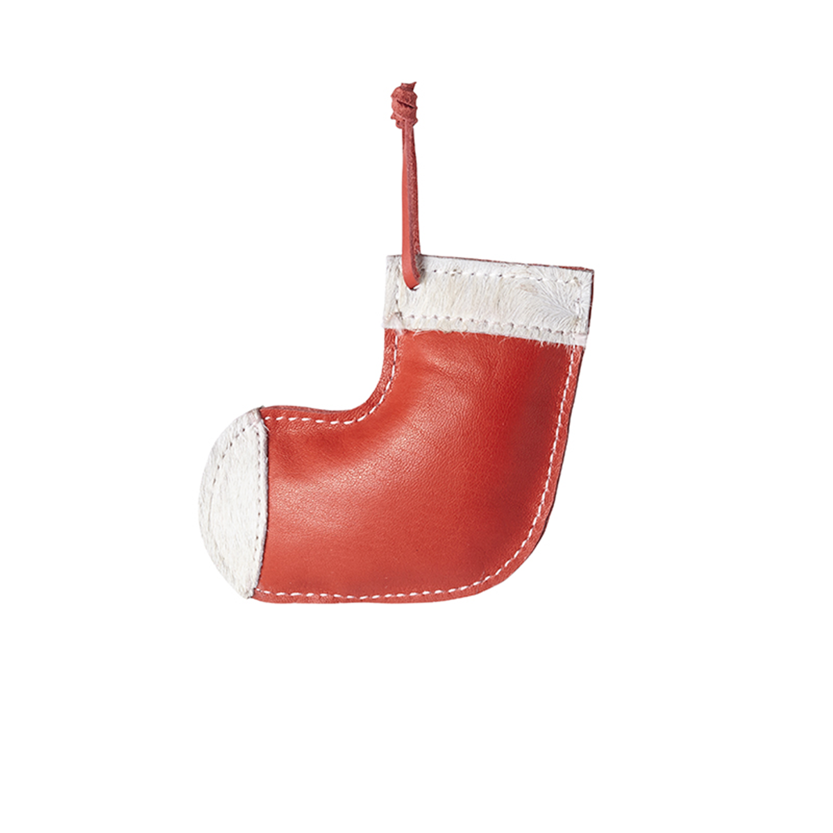 Sia Home suspension Noël bottine cuir rouge 13 cm