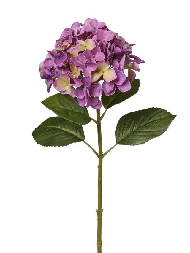 Feuillazur Rungis Hortensia fleur artificielle 61cm blanc