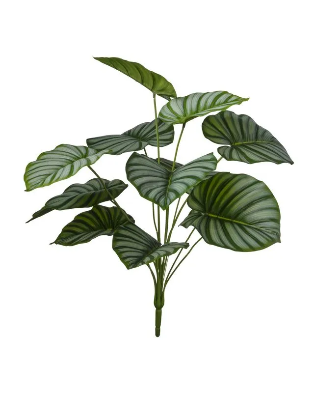 Feuillazur Rungis Branche Leaves branche artificielle verte 60cm