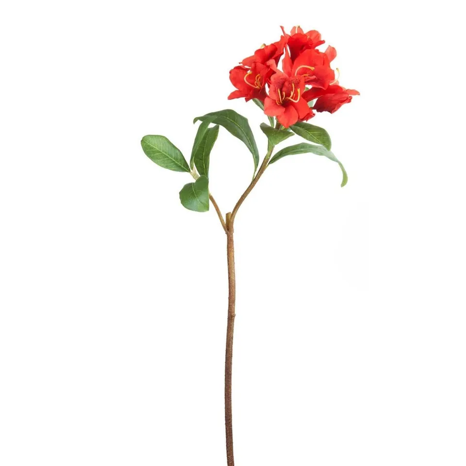 Sia Home Tige de Rhododendron artificiel corail 57 cm