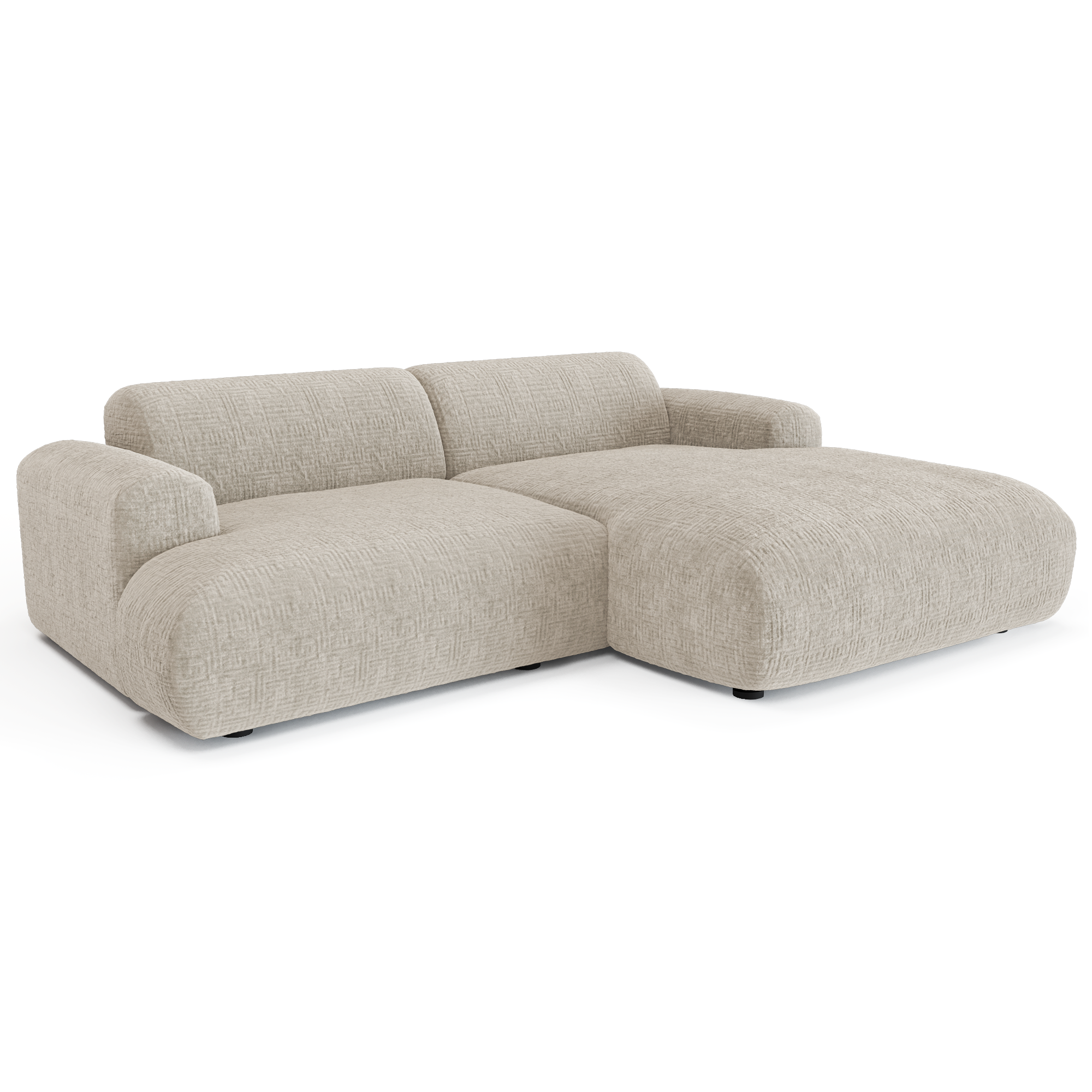 Sia Home Myra Petit Angle Droit canapé 5 places vert émeraude