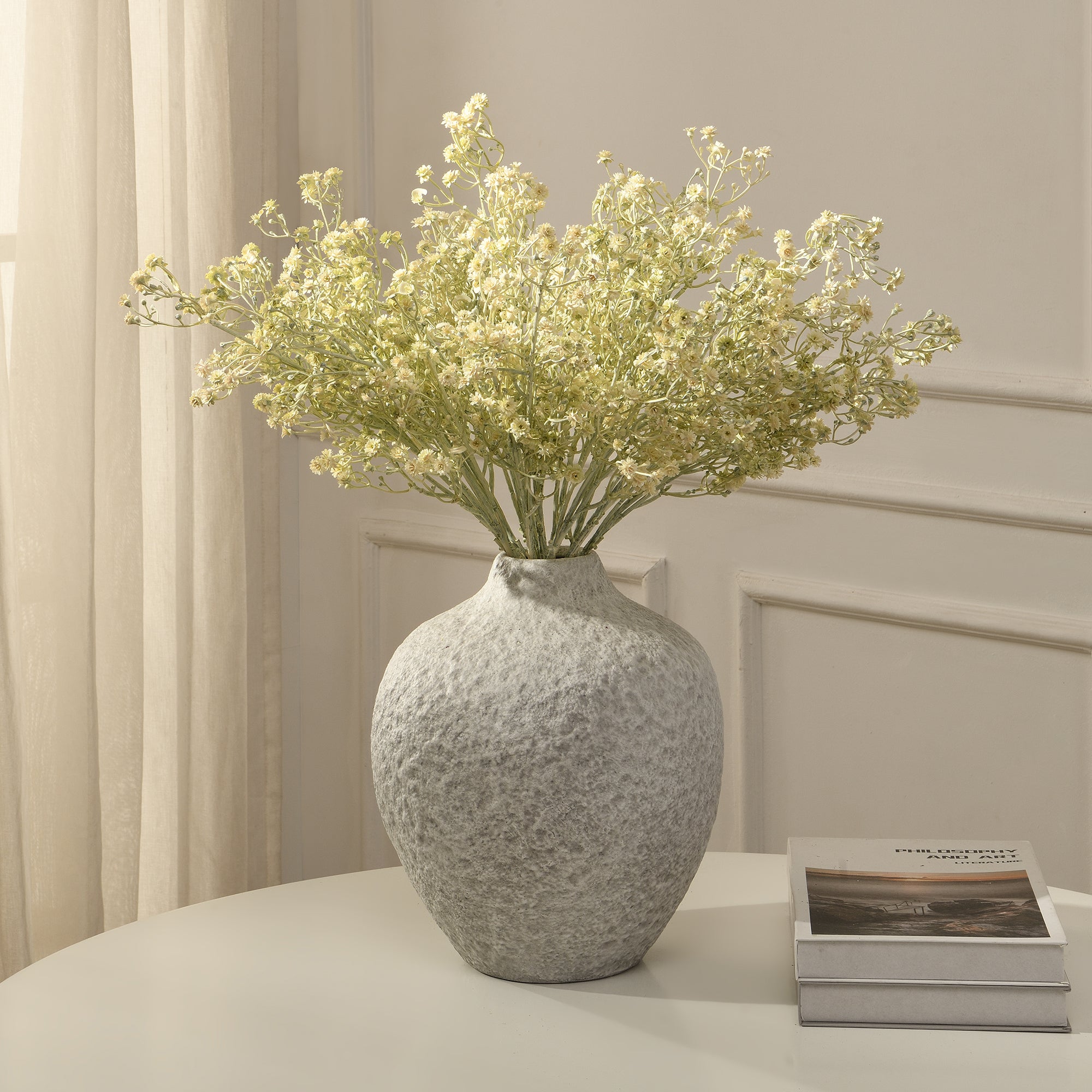 Sia Home Gypsophile 59 cm tige rose