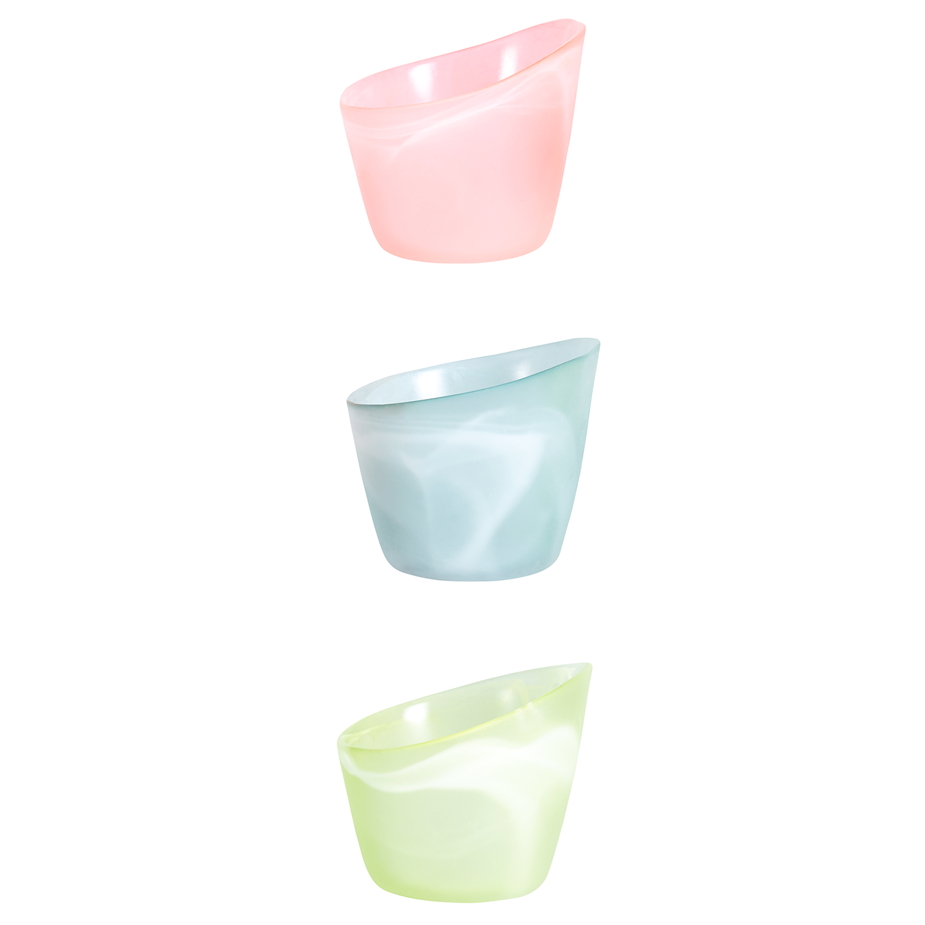 Sia Home Cloud lot 3 photophores verre rose 7,5 cm