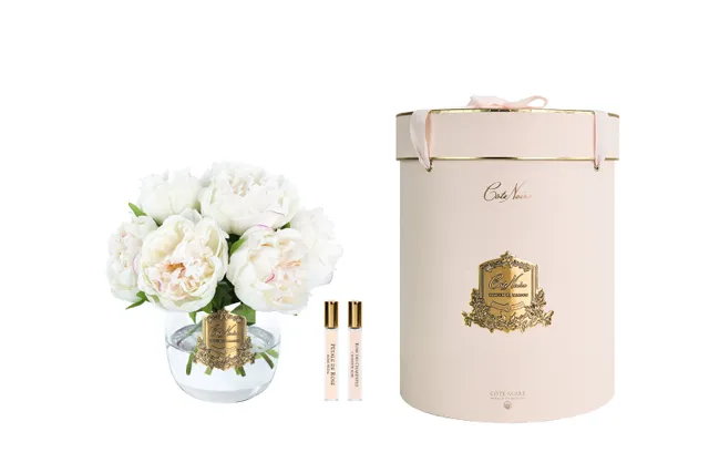 Côte Noire Heritage bouquet pivoines blush parfumé HP02