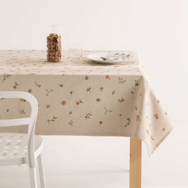 Flowrette Art de la table Marisol Nappe nappe coton fleurie déperlante