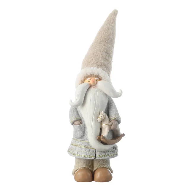 Sia Home Play figurine Père Noël gris 45 cm