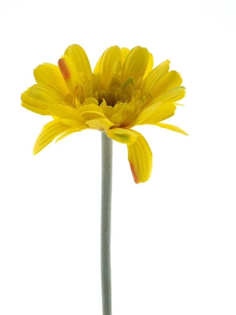 Feuillazur Rungis Gerbera fleur artificielle rouge 47cm