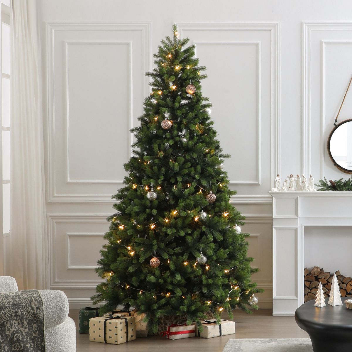Sia Home Sam 250 cm sapin de Noël artificiel vert 250 cm dense