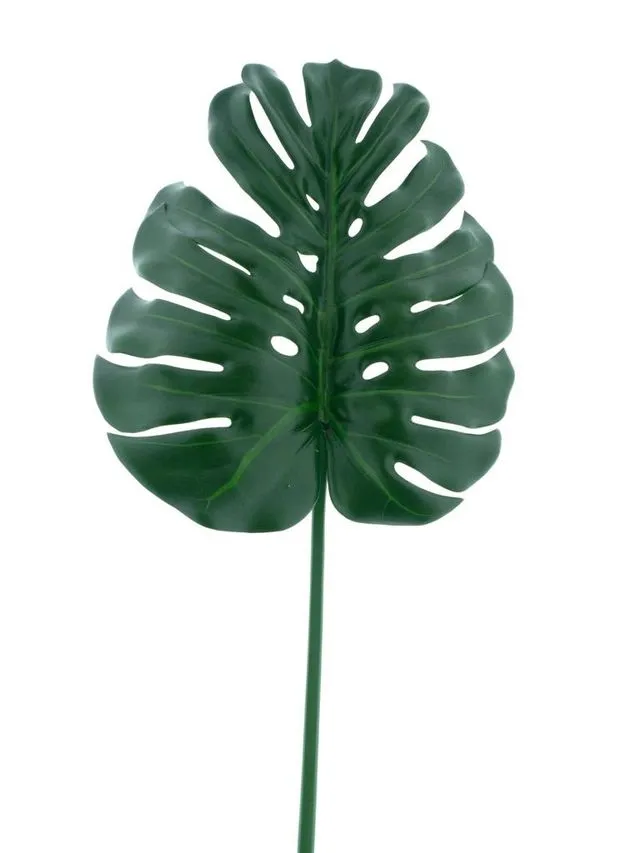Feuillazur Rungis Feuille de monstera artificiel vert 104cm