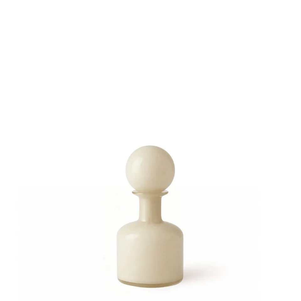 Sia Home Nude vase verre crème 23 cm