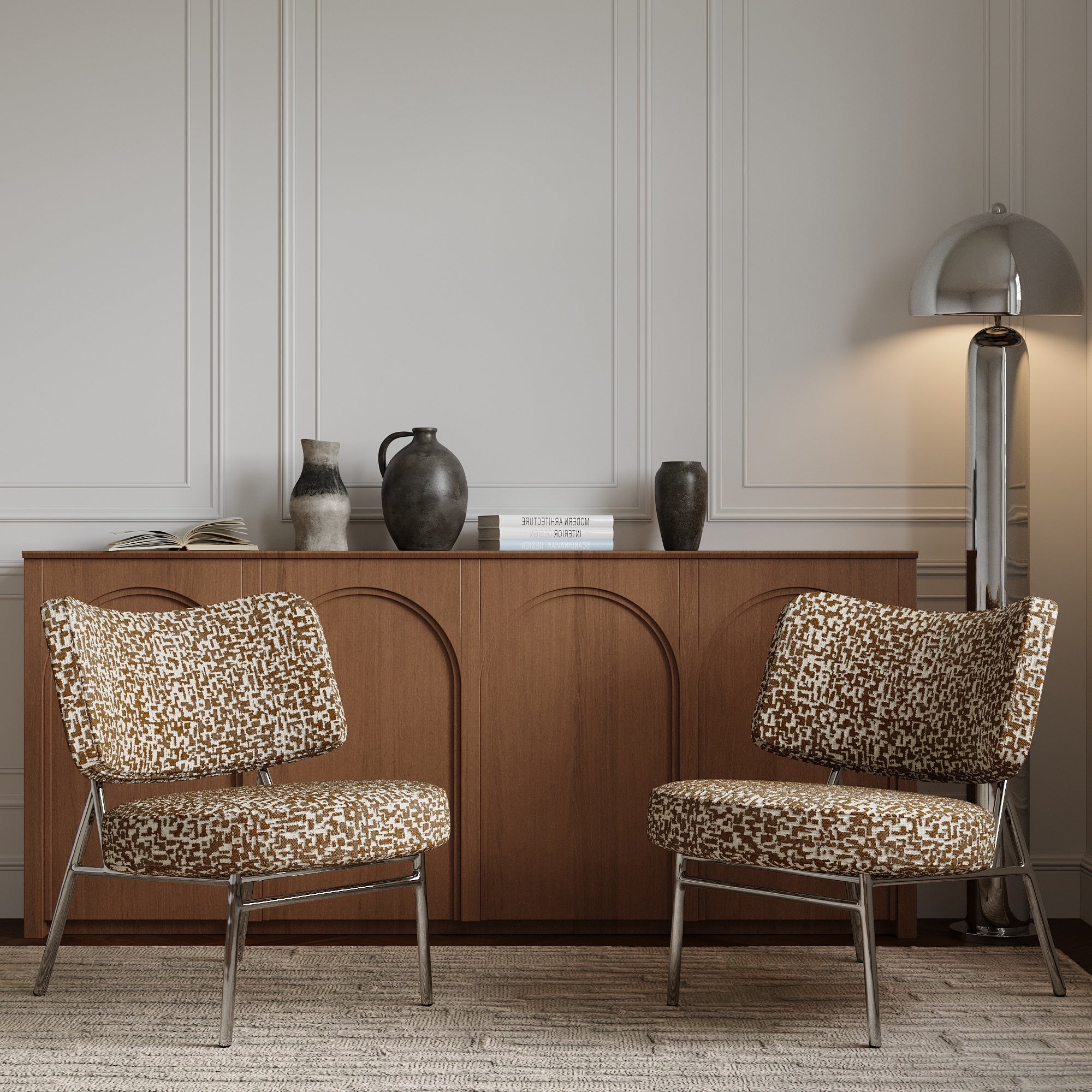 Sia Home Iggy fauteuil beige compact assise accueillante