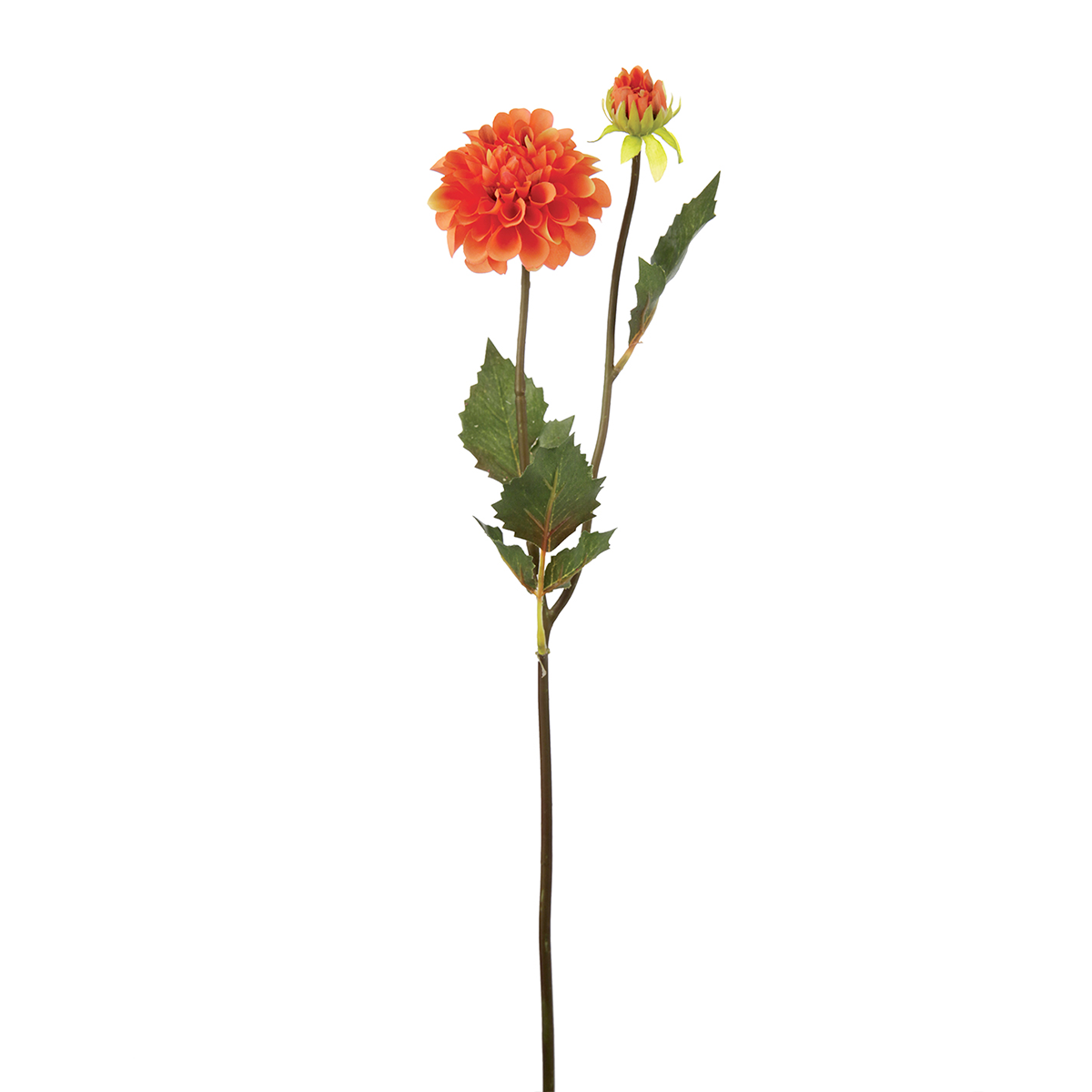 Sia Home Andreas tige dahlia artificiel rose jaune 50 cm