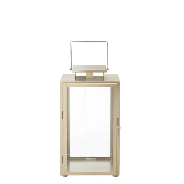 Sia Home Goldy 39 cm lanterne doré verre acier