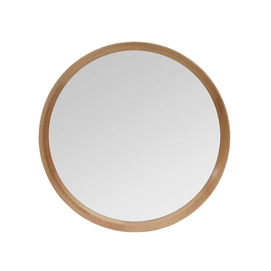 Sia Home Miroirs Lio 60 cm miroir rond beige