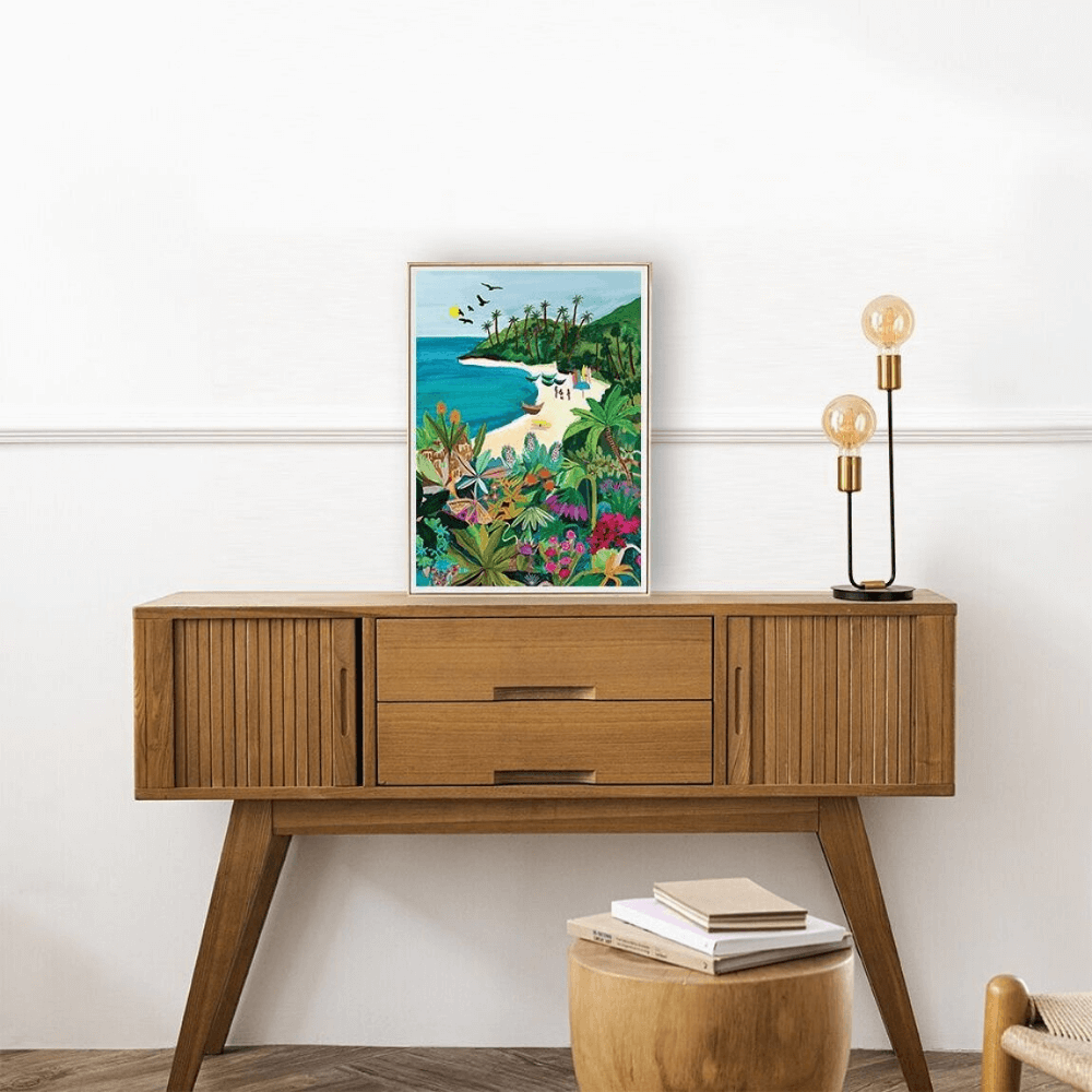 Flowrette Beach Butterfly puzzle 500 pièces papillon coloré