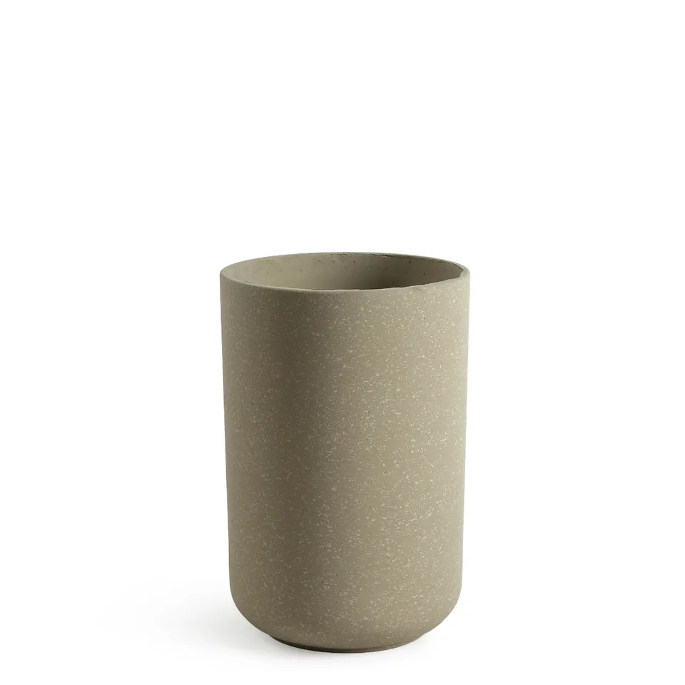 Sia Home Terra cache-pot allongé beige granito 40 cm