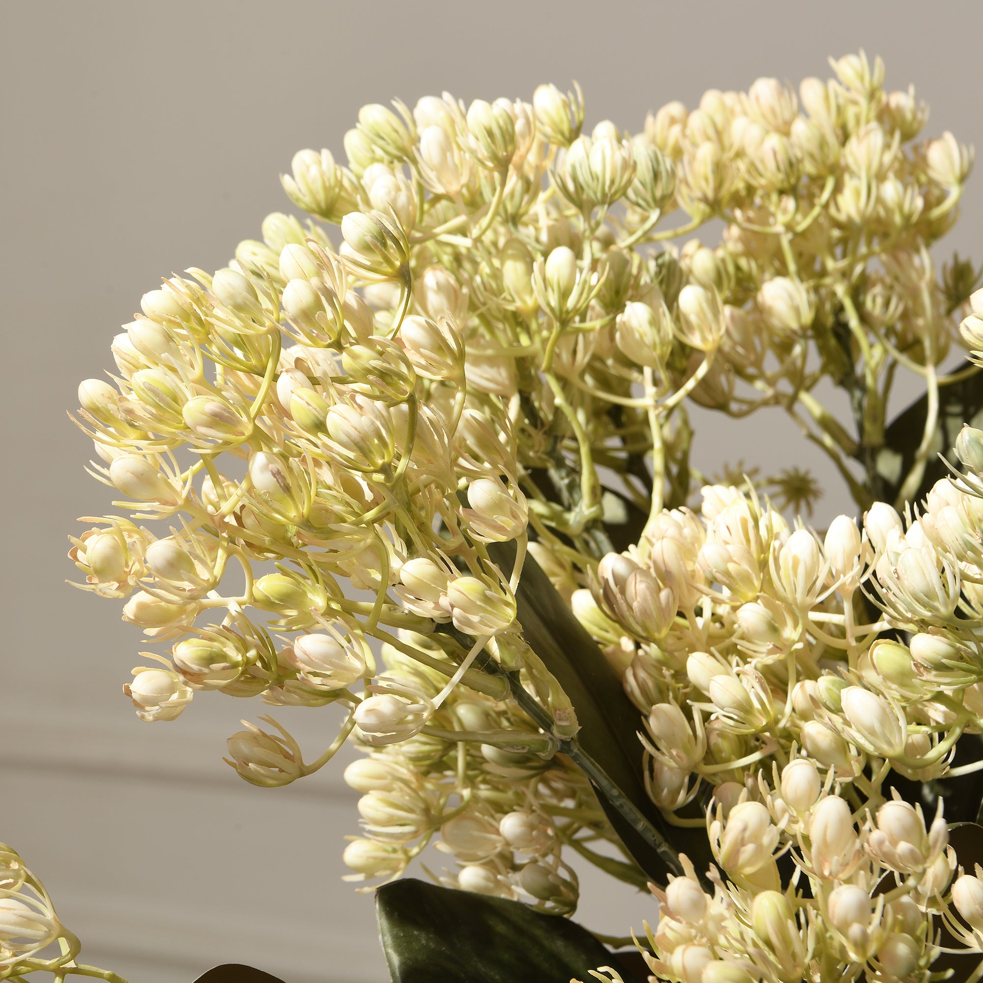 Sia Home Sedum Tige 80 cm fleur artificielle blanc