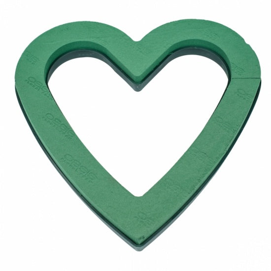 Feuillazur Rungis Mousse mouillable cœur ouvert vert 38cm