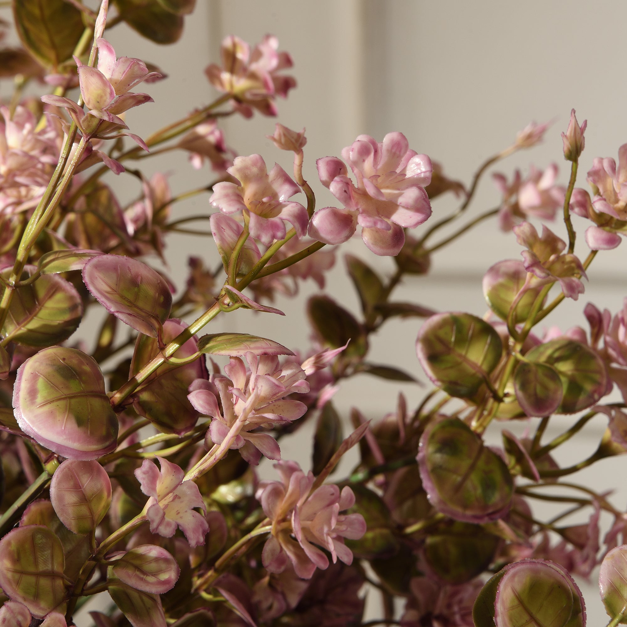 Sia Home Feuillages artificiels fleur 66 cm rose vert