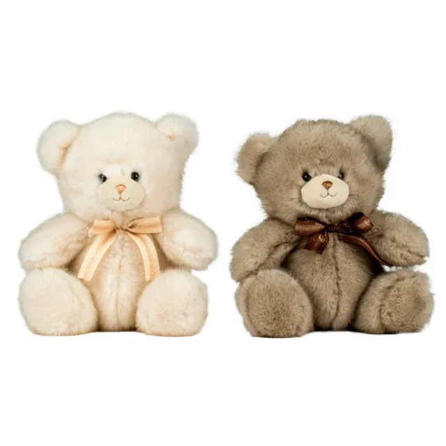 Feuillazur Rungis Contenants & Décoration ours peluche 20cm nœud satin