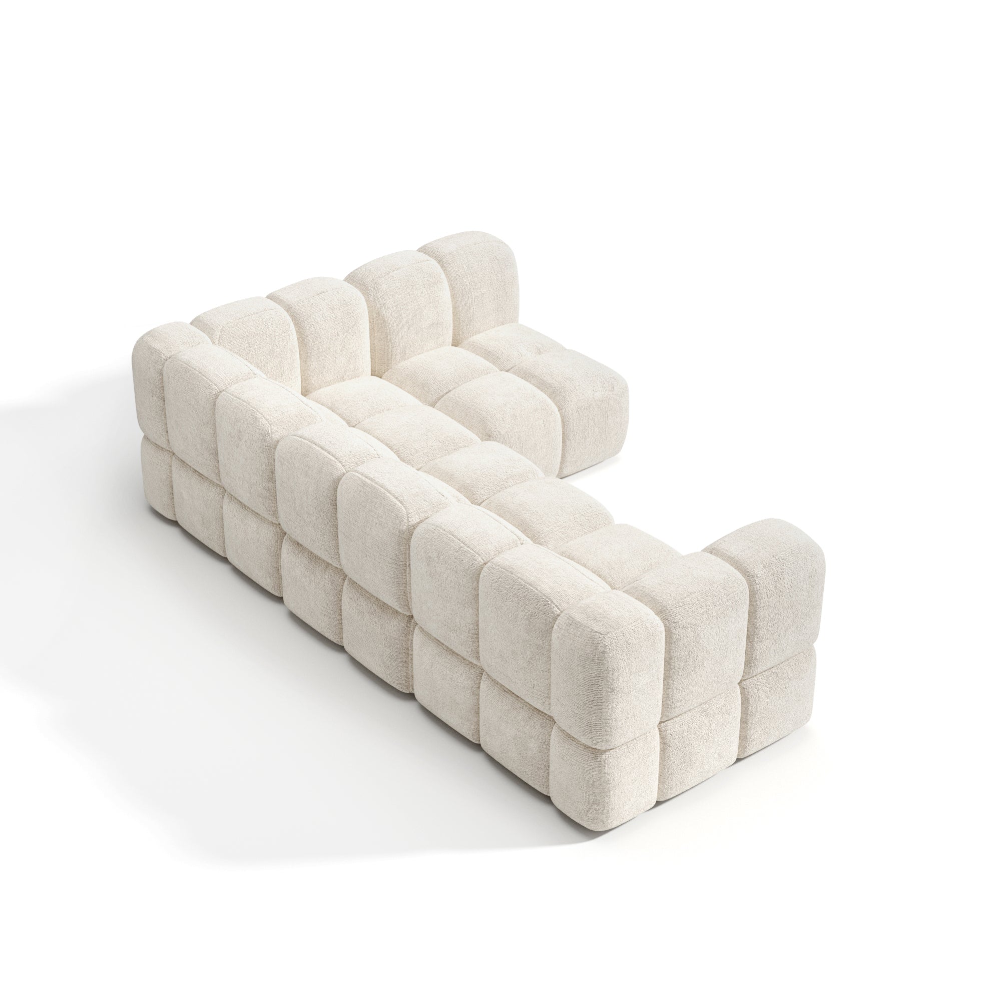 Sia Home Nubi Canapé angle droit modulable 256 cm