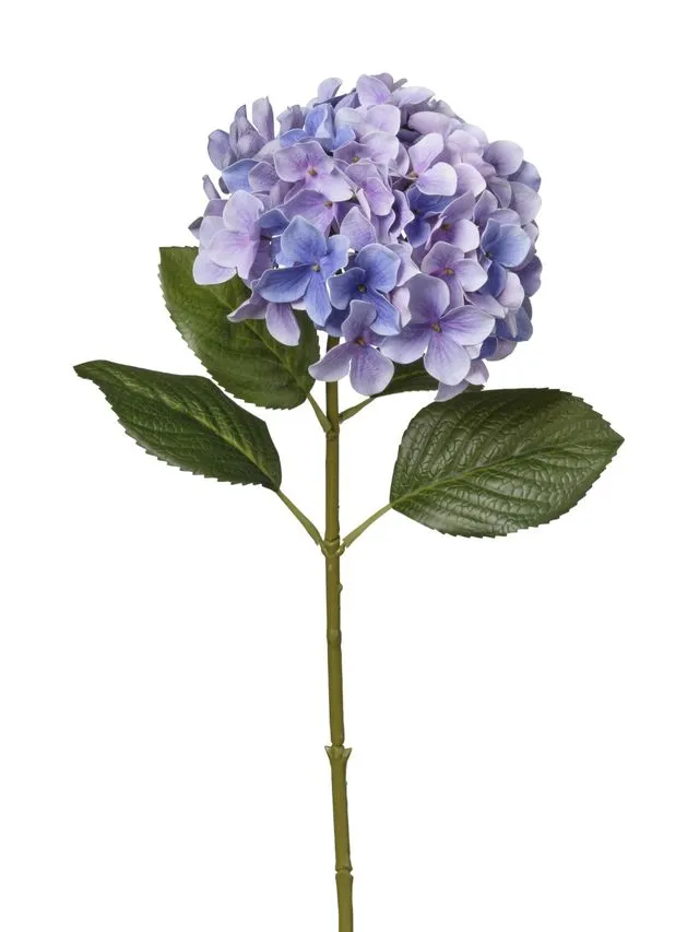 Feuillazur Rungis Hortensia fleur artificielle 61cm blanc