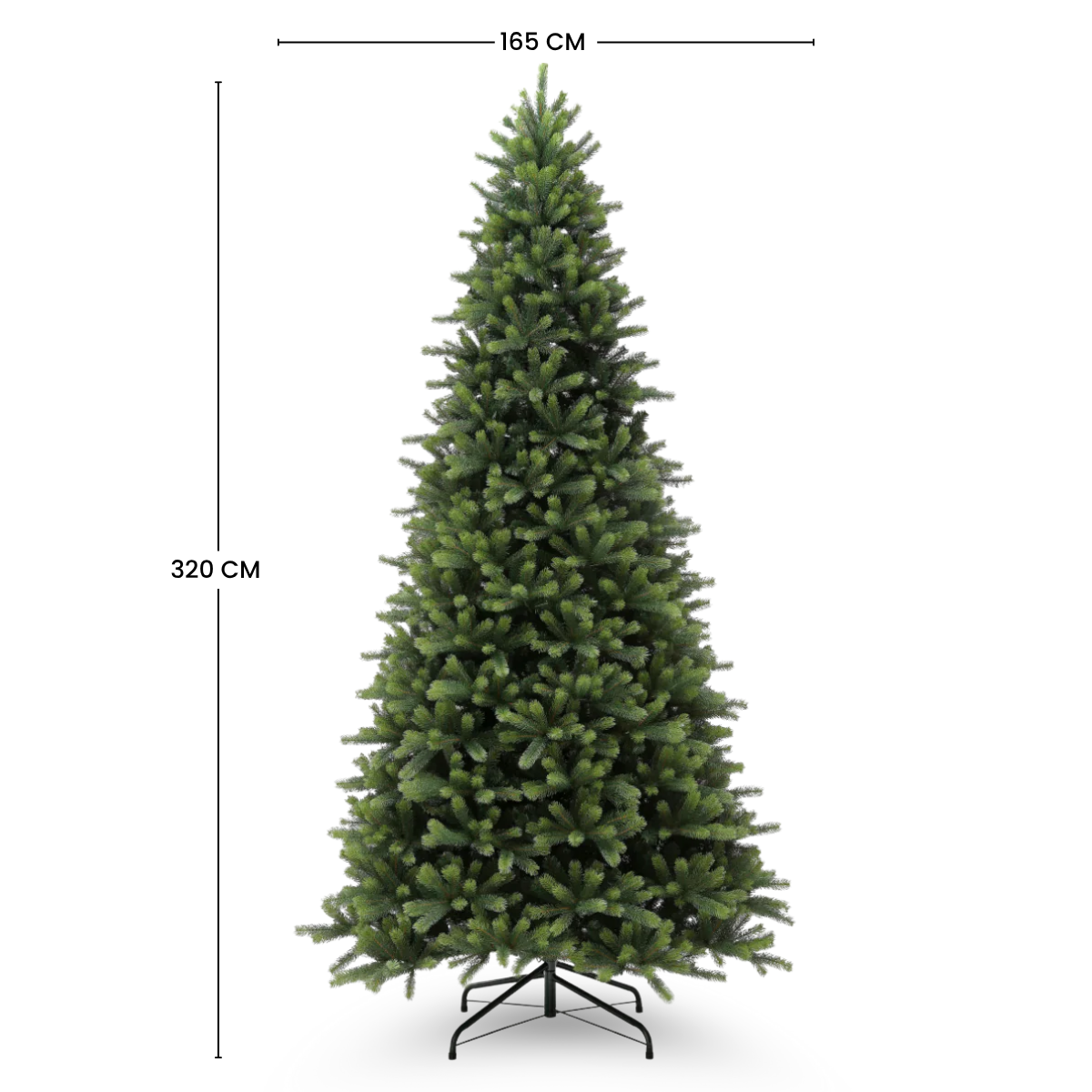 Sia Sapins Sam sapin artificiel 320 cm vert dense