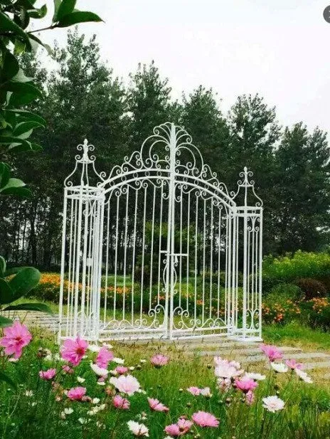 Feuillazur Rungis arche portail structure décorative blanc
