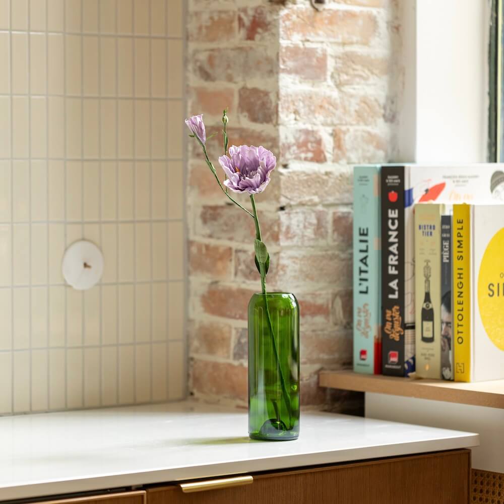 Flowrette lisianthus papier mauve tige x1