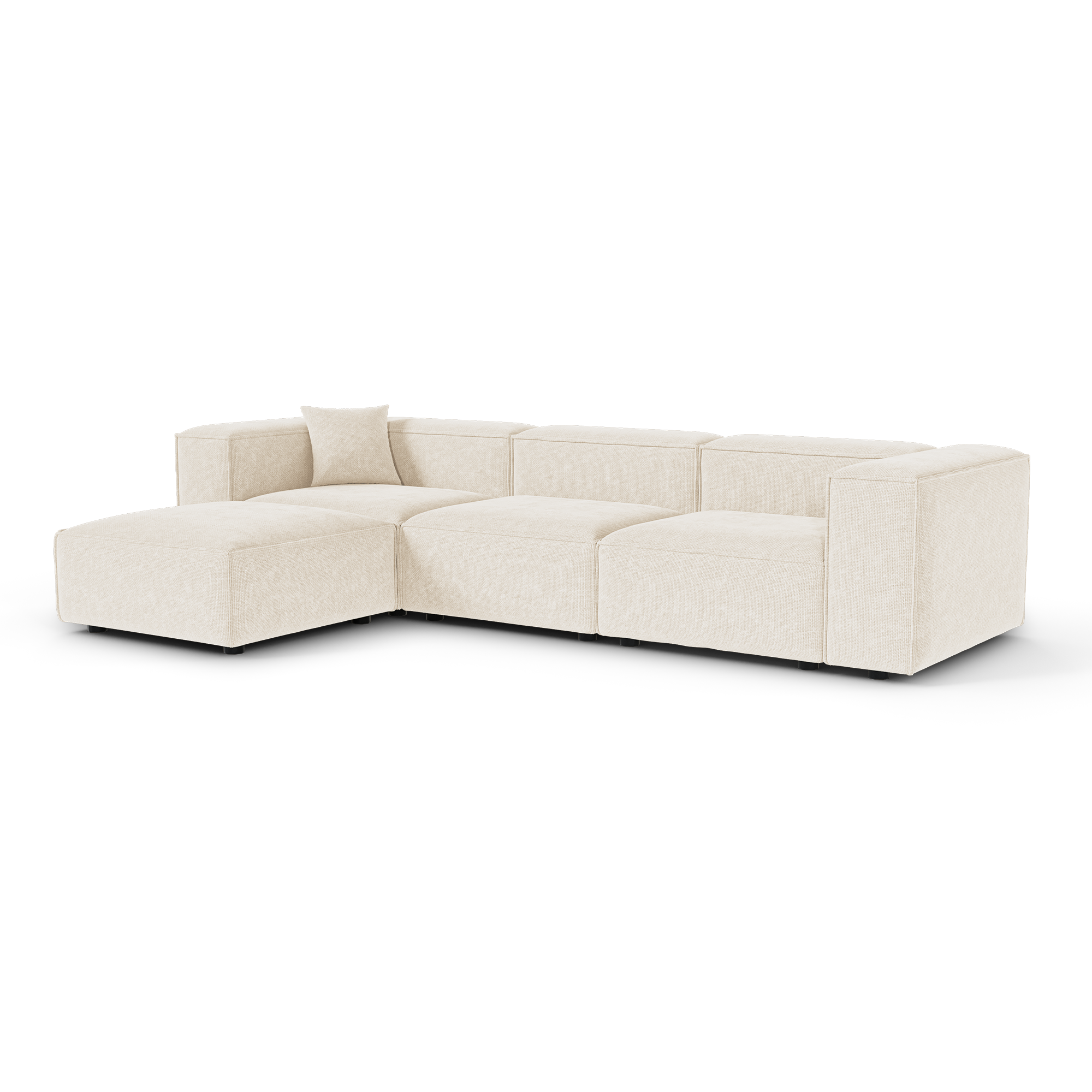 Sia Home Cubi canapé d'angle modulable mousse ressorts ensachés