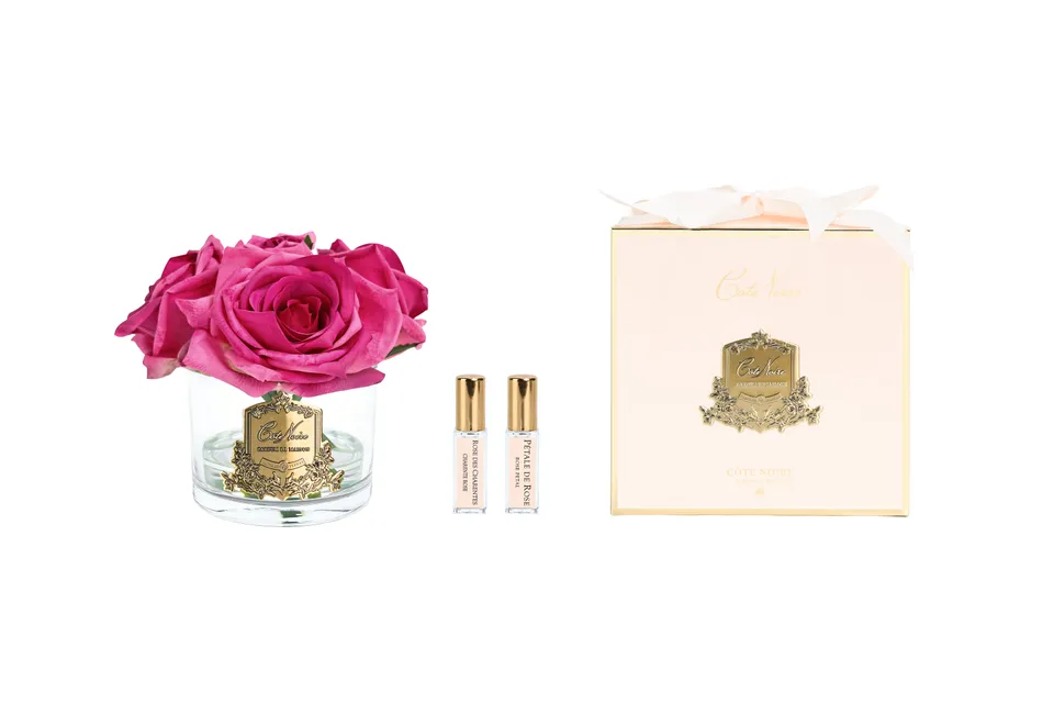Côte Noire Perfumed Flowers GMR67 5 roses magenta