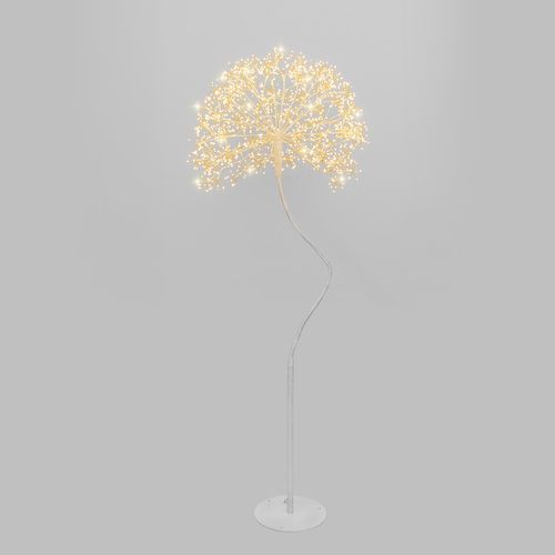 Feuillazur Rungis Arbre Sphère Rich Blanc lumineux 160cm