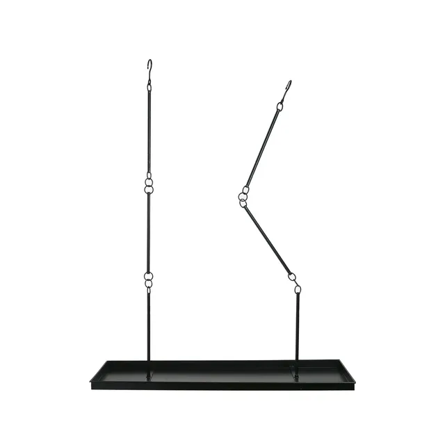 Sia Home Support présentation présentoir noir fer 117 cm