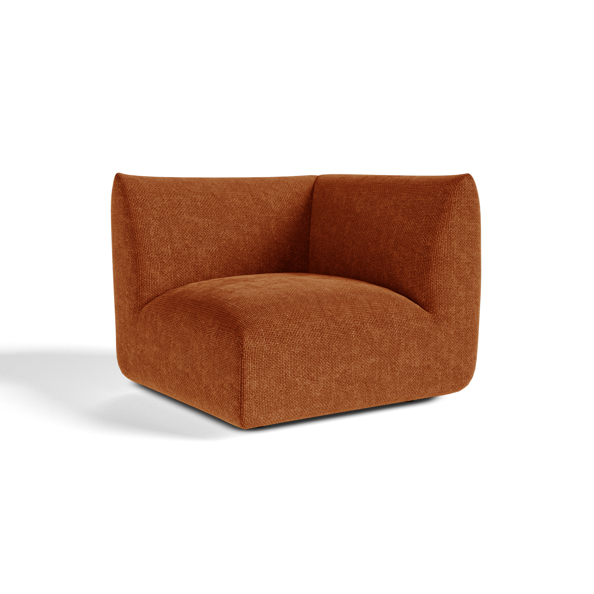 Sia Home Nooma module d'angle canapé crème salon