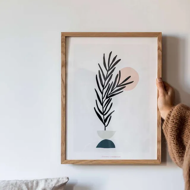 Flowrette Cérès affiche fougère nordique édition limitée