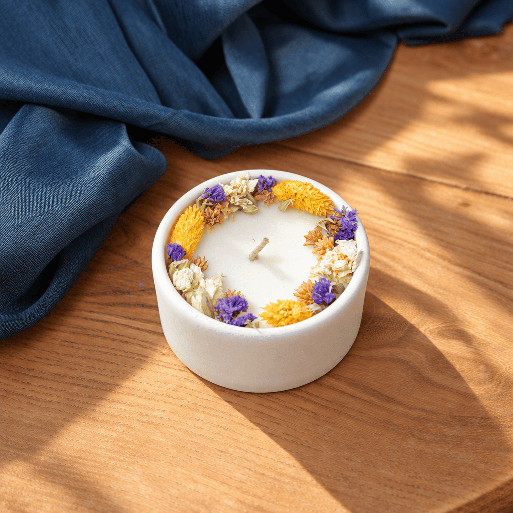 Flowrette Bougies Violette des bois bougie fleurie soja
